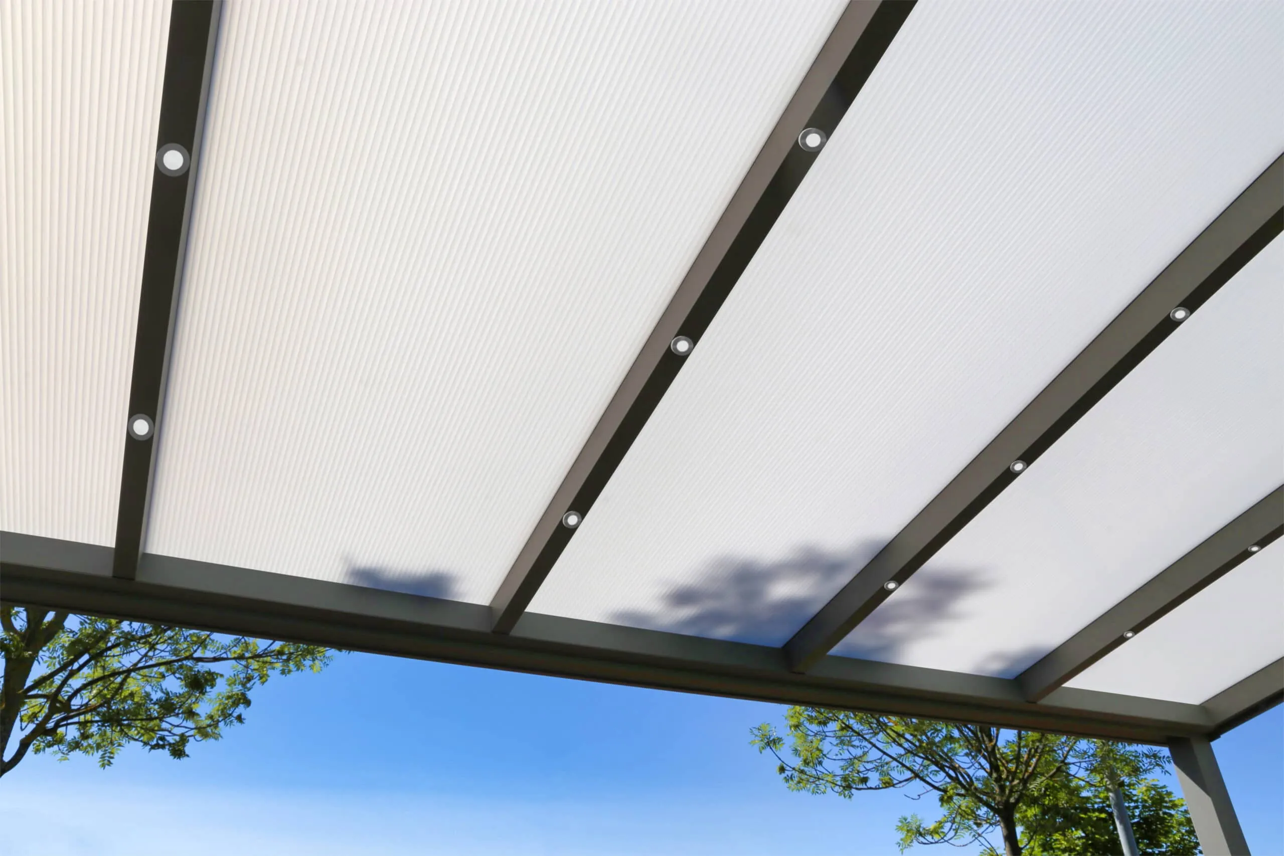 230V Alexa-Set | Mini-Einbaustrahler StarLED Sonne & Mond anthrazit | 3,3W statt 25W | leuchtet vorne & seitlich | Terrasse & Wohnbereich IP44 – Bild 8