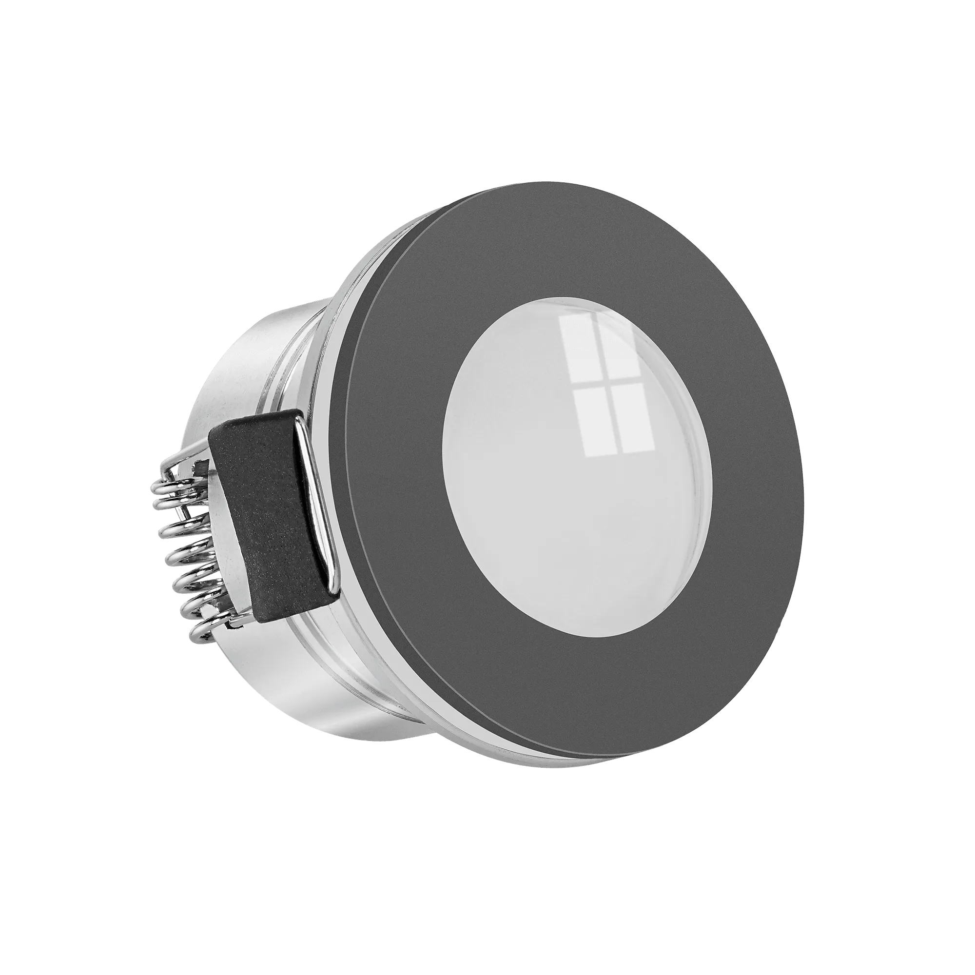 230V Alexa-Set | Mini-Einbaustrahler StarLED Sonne & Mond anthrazit | 3,3W statt 25W | leuchtet vorne & seitlich | Terrasse & Wohnbereich IP44 – Bild 4