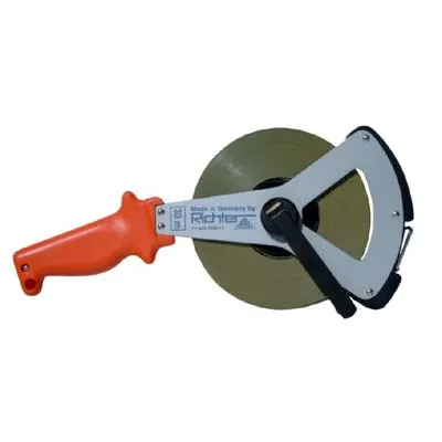 Stahl Bandmaß Länge 30 m EG-Genauigkeitsklasse I, polyamidbeschichtet